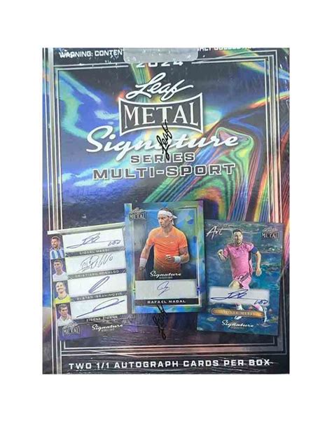 2024 leaf metal signature series multi-sport box|2024 leaf multisport.